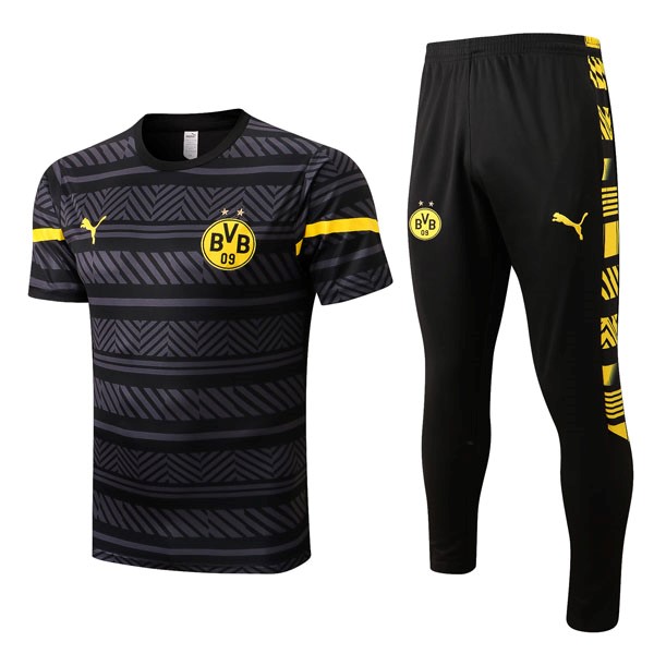 Camiseta Borussia Dortmund Conjunto Completo 2022/23 Gris